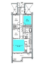 ザ・パークハウス広尾羽澤 2階 間取り図