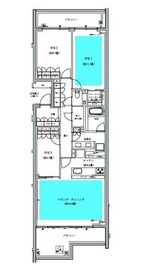 ザ・パークハウス広尾羽澤 1階 間取り図