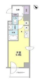 スタイリオ中延 201 間取り図