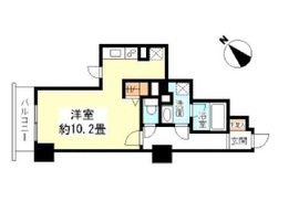 TKフラッツ渋谷 811 間取り図