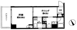 カスタリア戸越駅前 604 間取り図