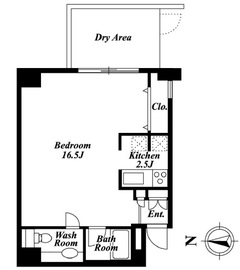 パレスサイドステージホームズ麹町 002 間取り図