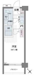 エコロジー都立大学レジデンス 604 間取り図