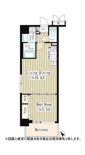 ワイズパティオ 103 間取り図