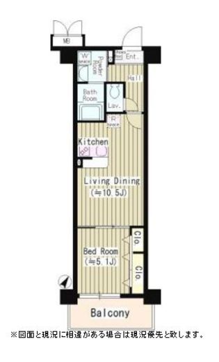 ワイズパティオ 209 間取り図