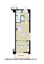 ワイズパティオ 408 間取り図
