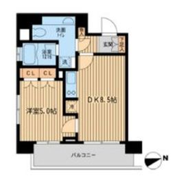 ラクラス田町 402 間取り図