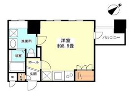 グランカーサ新宿御苑 501 間取り図