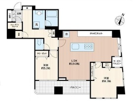 サンウッド品川天王洲タワー 17階 間取り図