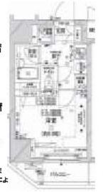 コンシェリア新橋 15階 間取り図