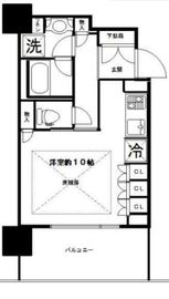 ザ・パークハウス中野タワー 2階 間取り図