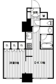 パークタワー東中野 4階 間取り図