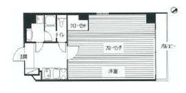 ホーヨー東京レジデンス赤坂3丁目 4階 間取り図