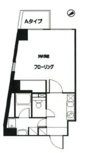 ホーヨー東京レジデンス赤坂3丁目 7階 間取り図