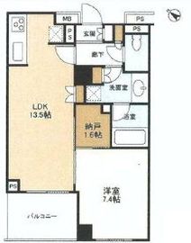 センチュリーフォレスト 5階 間取り図