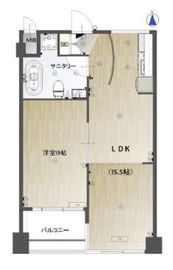 インペリアル広尾 1階 間取り図