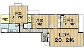 レジディア目白御留山 207 間取り図