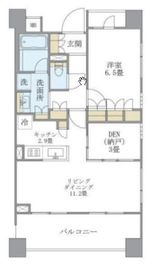 アパートメンツ三田 303 間取り図