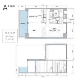 ALBA 203 間取り図