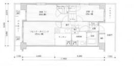 プライムアーバン目黒リバーフロント 501 間取り図