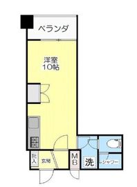 インペリアル広尾 5階 間取り図