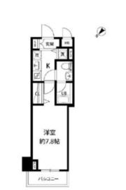 ルクレ日本橋馬喰町 1004 間取り図