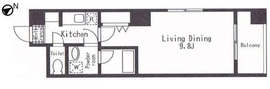 アールヒルズ学芸大学 502 間取り図