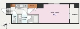 アールヒルズ学芸大学 602 間取り図