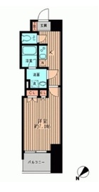 日本橋ファーストレジデンス 603 間取り図