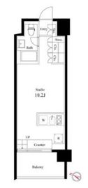 イプセ学芸大学 404 間取り図