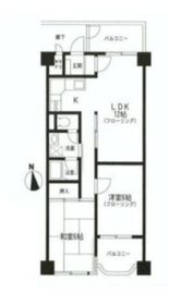 インペリアル広尾 5階 間取り図