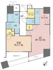 新宿アインスタワー 8階 間取り図