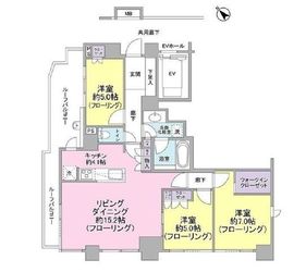 ディアナコート茗荷谷翠景 9階 間取り図