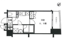 クオリア銀座3丁目 3階 間取り図