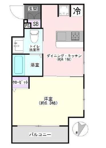 エステムプラザ飯田橋タワーレジデンス 602 間取り図