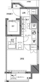 セジョリ西麻布 6階 間取り図