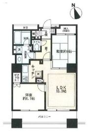 西早稲田シティタワー 3階 間取り図