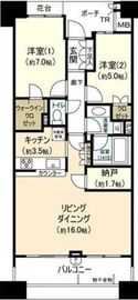 グランエスタ 4階 間取り図