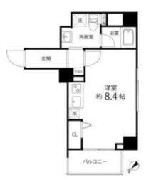 ハイリーフ上野 704 間取り図