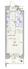 ラグジュアリーアパートメント西新宿 5階 間取り図