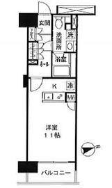 メゾンカルム代々木公園 303 間取り図