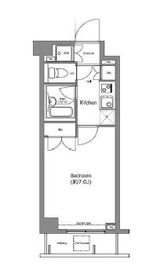 コンフォリア小石川 602 間取り図