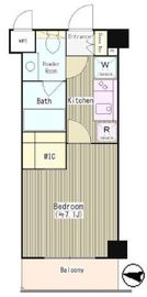 アンソレイユ代々木上原 307 間取り図