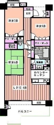 クリオレジダンス東京 6階 間取り図