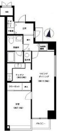 グランドメゾン元赤坂 9階 間取り図