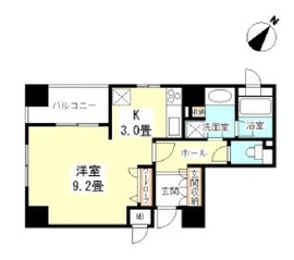 渋谷神山町レジデンス 401 間取り図