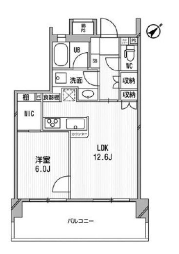 ライオンズシティ白金高輪 11階 間取り図