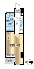 アムス四谷三丁目 307 間取り図