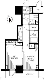 銀座レジデンス伍番館 904 間取り図