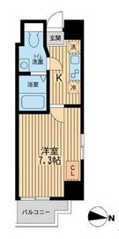 アムス四谷三丁目 1101 間取り図